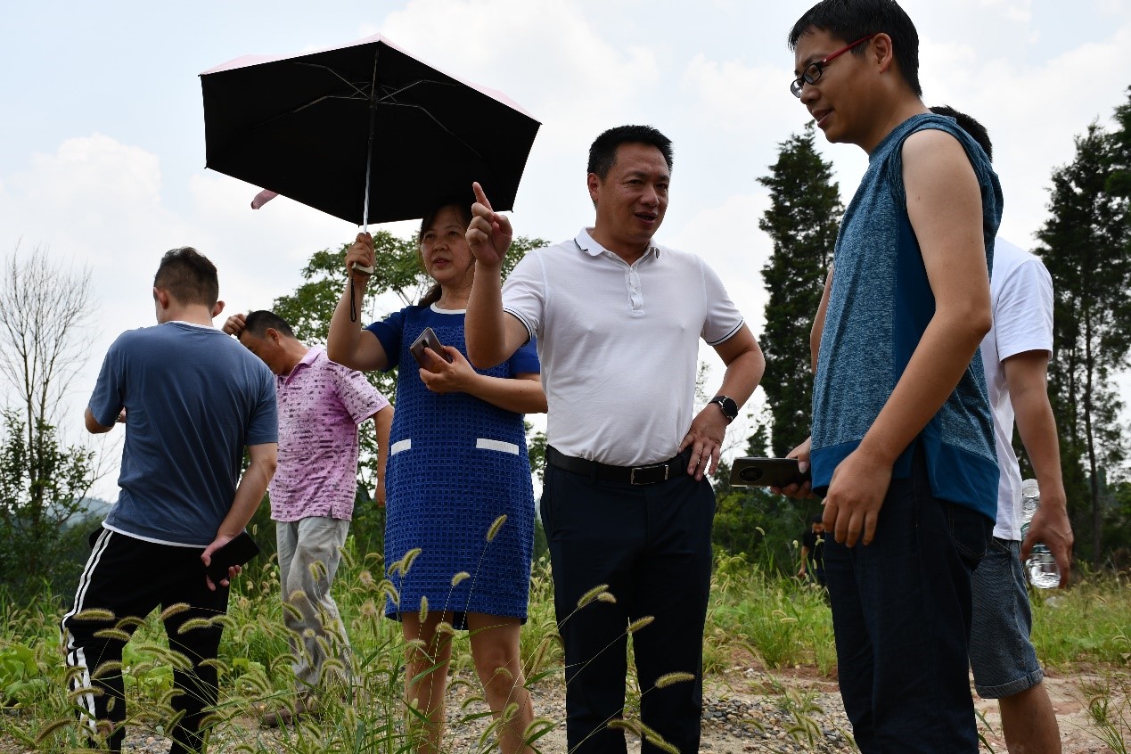 仁壽縣領導來參觀